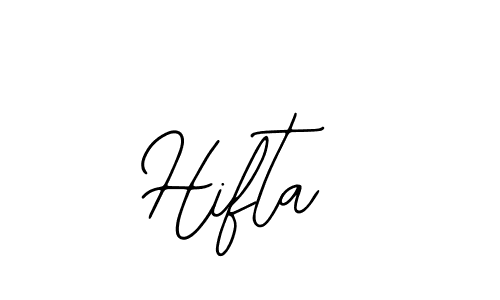 Design your own signature with our free online signature maker. With this signature software, you can create a handwritten (Bearetta-2O07w) signature for name Hifta. Hifta signature style 12 images and pictures png