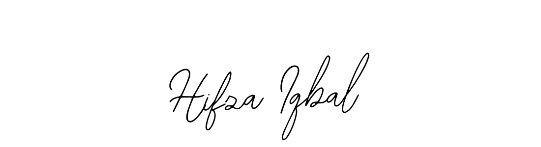Also we have Hifza Iqbal name is the best signature style. Create professional handwritten signature collection using Bearetta-2O07w autograph style. Hifza Iqbal signature style 12 images and pictures png