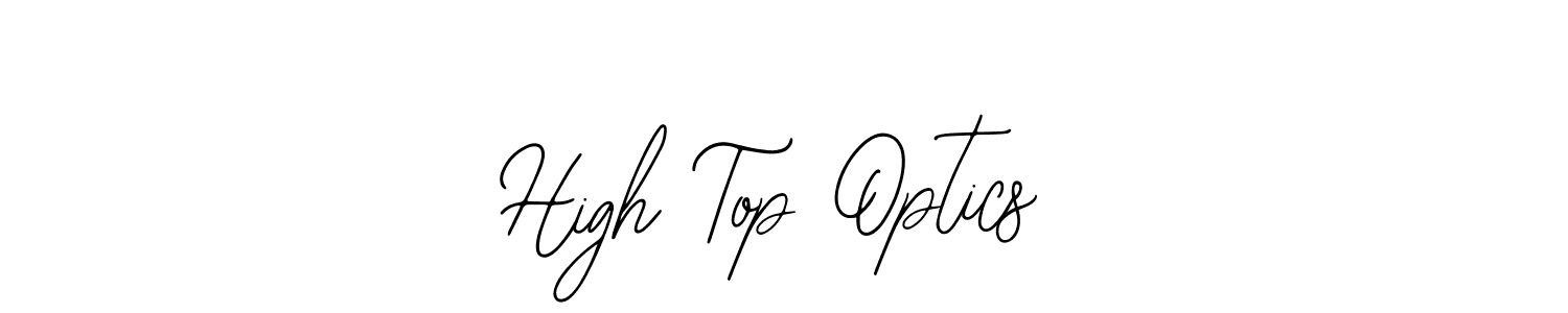 The best way (Bearetta-2O07w) to make a short signature is to pick only two or three words in your name. The name High Top Optics include a total of six letters. For converting this name. High Top Optics signature style 12 images and pictures png