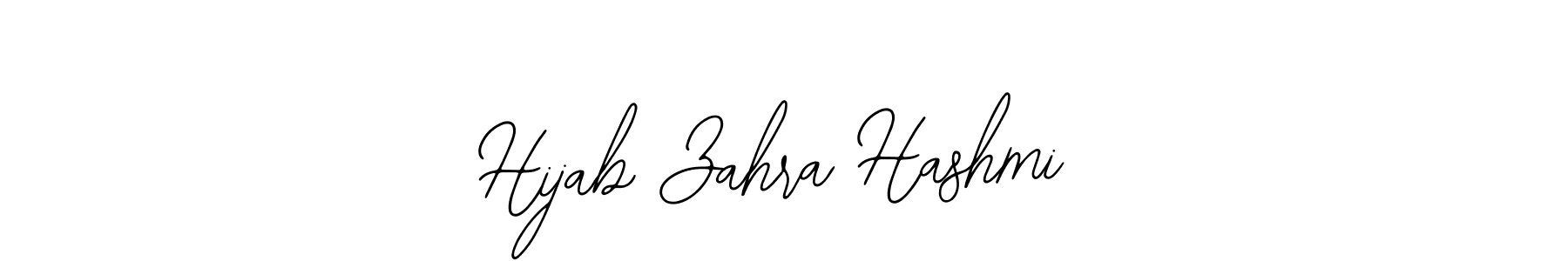 Hijab Zahra Hashmi stylish signature style. Best Handwritten Sign (Bearetta-2O07w) for my name. Handwritten Signature Collection Ideas for my name Hijab Zahra Hashmi. Hijab Zahra Hashmi signature style 12 images and pictures png