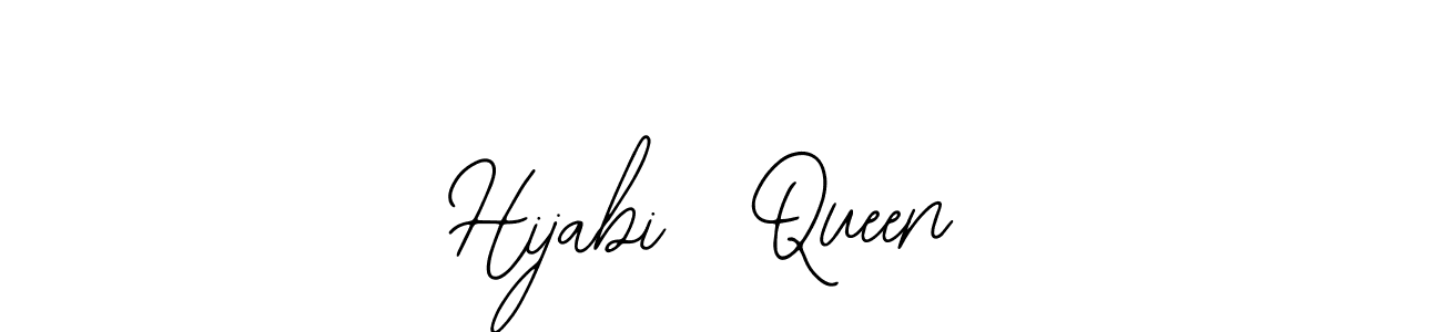 You can use this online signature creator to create a handwritten signature for the name Hijabi  Queen. This is the best online autograph maker. Hijabi  Queen signature style 12 images and pictures png