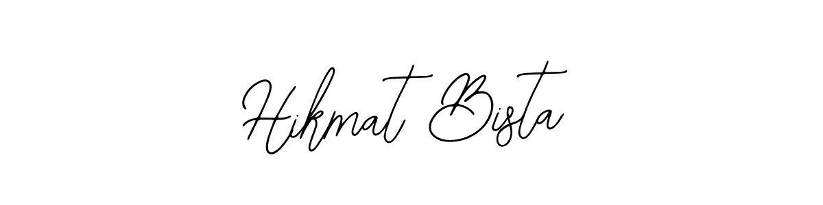 Create a beautiful signature design for name Hikmat Bista. With this signature (Bearetta-2O07w) fonts, you can make a handwritten signature for free. Hikmat Bista signature style 12 images and pictures png