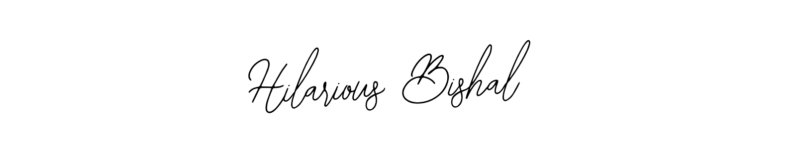 Create a beautiful signature design for name Hilarious Bishal. With this signature (Bearetta-2O07w) fonts, you can make a handwritten signature for free. Hilarious Bishal signature style 12 images and pictures png