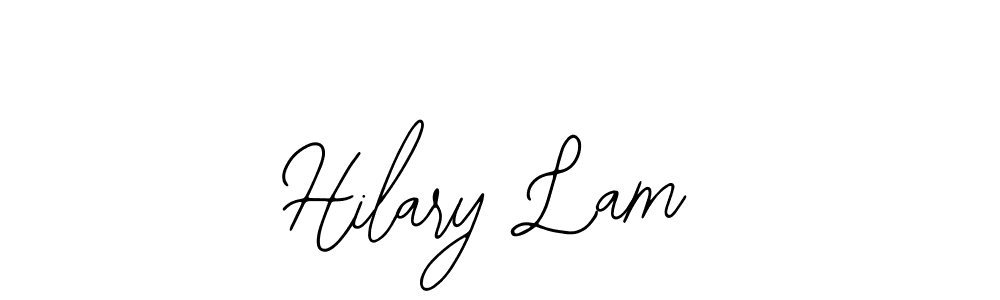 How to make Hilary Lam signature? Bearetta-2O07w is a professional autograph style. Create handwritten signature for Hilary Lam name. Hilary Lam signature style 12 images and pictures png