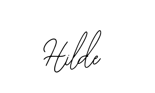 This is the best signature style for the Hilde name. Also you like these signature font (Bearetta-2O07w). Mix name signature. Hilde signature style 12 images and pictures png
