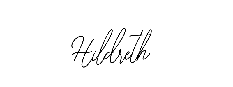 Make a beautiful signature design for name Hildreth. With this signature (Bearetta-2O07w) style, you can create a handwritten signature for free. Hildreth signature style 12 images and pictures png