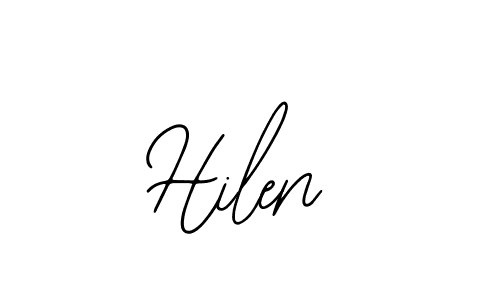 Create a beautiful signature design for name Hilen. With this signature (Bearetta-2O07w) fonts, you can make a handwritten signature for free. Hilen signature style 12 images and pictures png