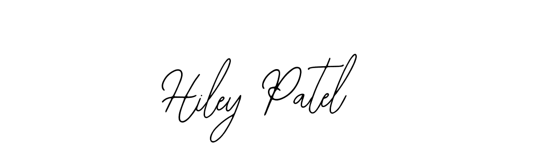 How to Draw Hiley Patel signature style? Bearetta-2O07w is a latest design signature styles for name Hiley Patel. Hiley Patel signature style 12 images and pictures png