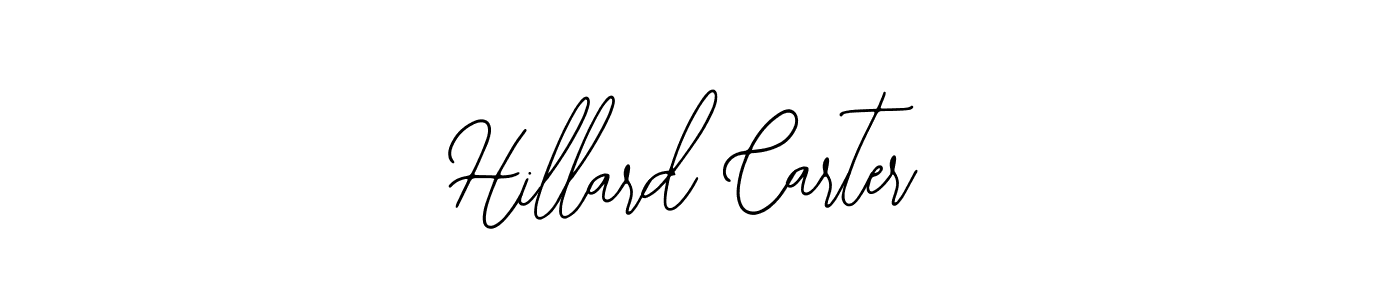 Hillard Carter stylish signature style. Best Handwritten Sign (Bearetta-2O07w) for my name. Handwritten Signature Collection Ideas for my name Hillard Carter. Hillard Carter signature style 12 images and pictures png