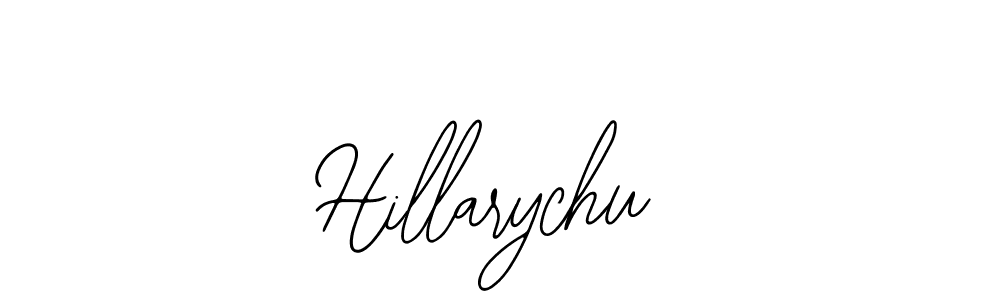 Hillarychu stylish signature style. Best Handwritten Sign (Bearetta-2O07w) for my name. Handwritten Signature Collection Ideas for my name Hillarychu. Hillarychu signature style 12 images and pictures png