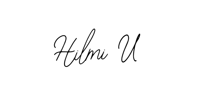 Create a beautiful signature design for name Hilmi U. With this signature (Bearetta-2O07w) fonts, you can make a handwritten signature for free. Hilmi U signature style 12 images and pictures png