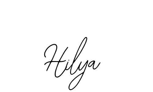 Bearetta-2O07w is a professional signature style that is perfect for those who want to add a touch of class to their signature. It is also a great choice for those who want to make their signature more unique. Get Hilya name to fancy signature for free. Hilya signature style 12 images and pictures png
