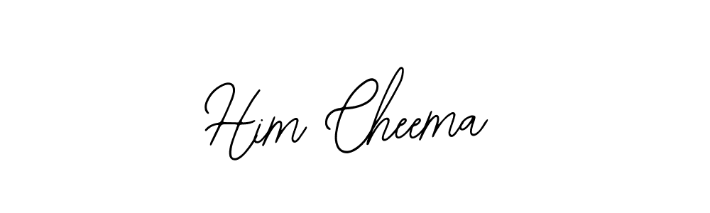 How to Draw Him Cheema signature style? Bearetta-2O07w is a latest design signature styles for name Him Cheema. Him Cheema signature style 12 images and pictures png