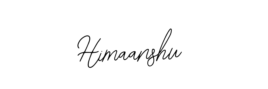 Design your own signature with our free online signature maker. With this signature software, you can create a handwritten (Bearetta-2O07w) signature for name Himaanshu. Himaanshu signature style 12 images and pictures png
