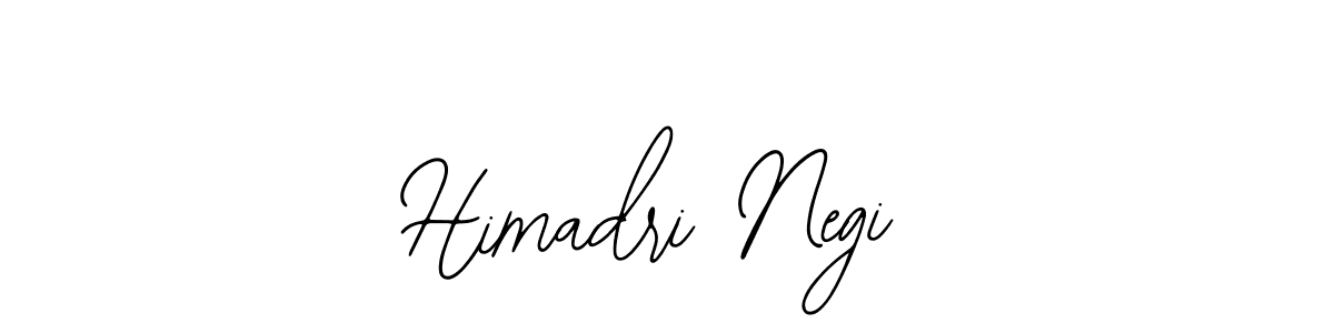 Design your own signature with our free online signature maker. With this signature software, you can create a handwritten (Bearetta-2O07w) signature for name Himadri Negi. Himadri Negi signature style 12 images and pictures png