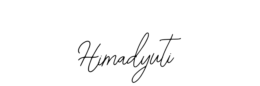 Design your own signature with our free online signature maker. With this signature software, you can create a handwritten (Bearetta-2O07w) signature for name Himadyuti. Himadyuti signature style 12 images and pictures png