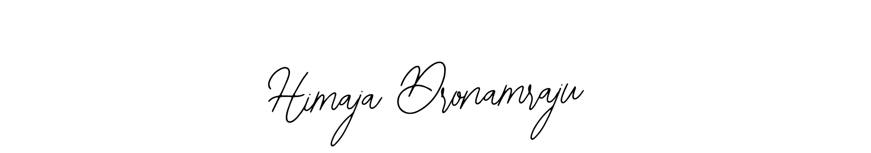 Create a beautiful signature design for name Himaja Dronamraju. With this signature (Bearetta-2O07w) fonts, you can make a handwritten signature for free. Himaja Dronamraju signature style 12 images and pictures png