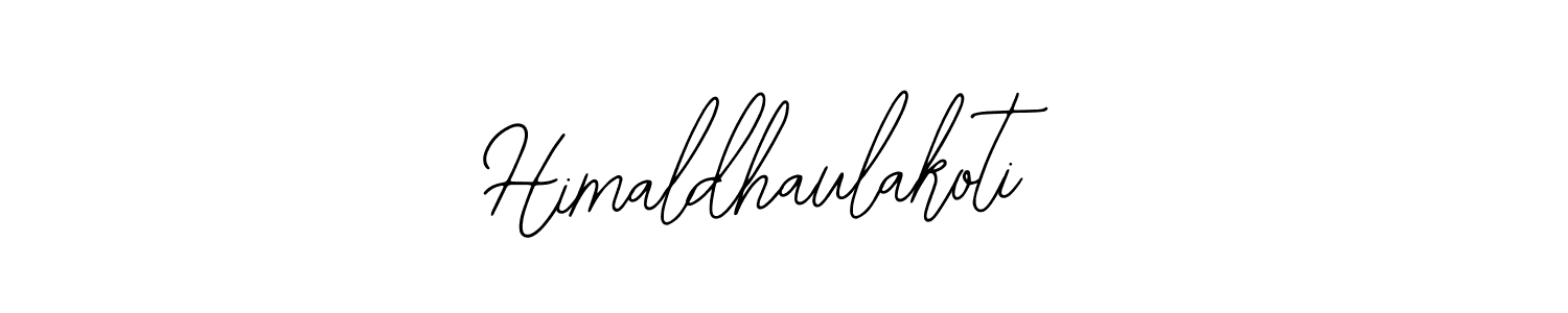 Create a beautiful signature design for name Himaldhaulakoti. With this signature (Bearetta-2O07w) fonts, you can make a handwritten signature for free. Himaldhaulakoti signature style 12 images and pictures png