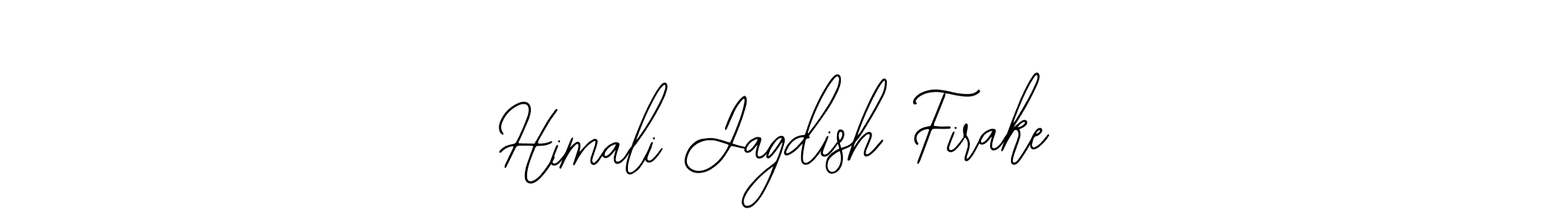 Make a beautiful signature design for name Himali Jagdish Firake. Use this online signature maker to create a handwritten signature for free. Himali Jagdish Firake signature style 12 images and pictures png