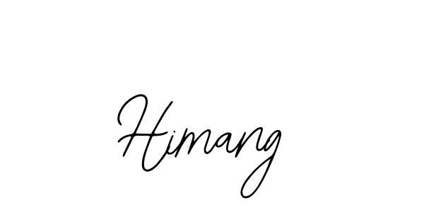 How to make Himang signature? Bearetta-2O07w is a professional autograph style. Create handwritten signature for Himang name. Himang signature style 12 images and pictures png