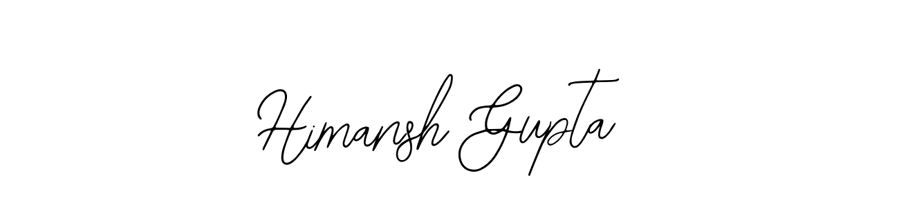 if you are searching for the best signature style for your name Himansh Gupta. so please give up your signature search. here we have designed multiple signature styles  using Bearetta-2O07w. Himansh Gupta signature style 12 images and pictures png