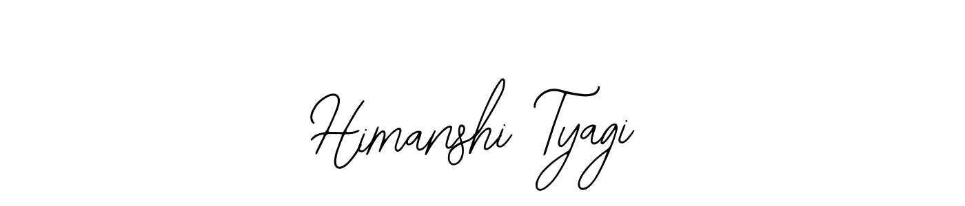 Create a beautiful signature design for name Himanshi Tyagi. With this signature (Bearetta-2O07w) fonts, you can make a handwritten signature for free. Himanshi Tyagi signature style 12 images and pictures png