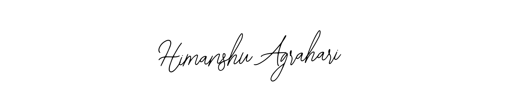 Make a beautiful signature design for name Himanshu Agrahari. With this signature (Bearetta-2O07w) style, you can create a handwritten signature for free. Himanshu Agrahari signature style 12 images and pictures png