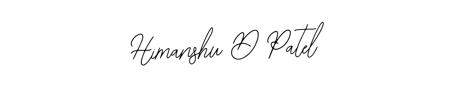 The best way (Bearetta-2O07w) to make a short signature is to pick only two or three words in your name. The name Himanshu D Patel include a total of six letters. For converting this name. Himanshu D Patel signature style 12 images and pictures png