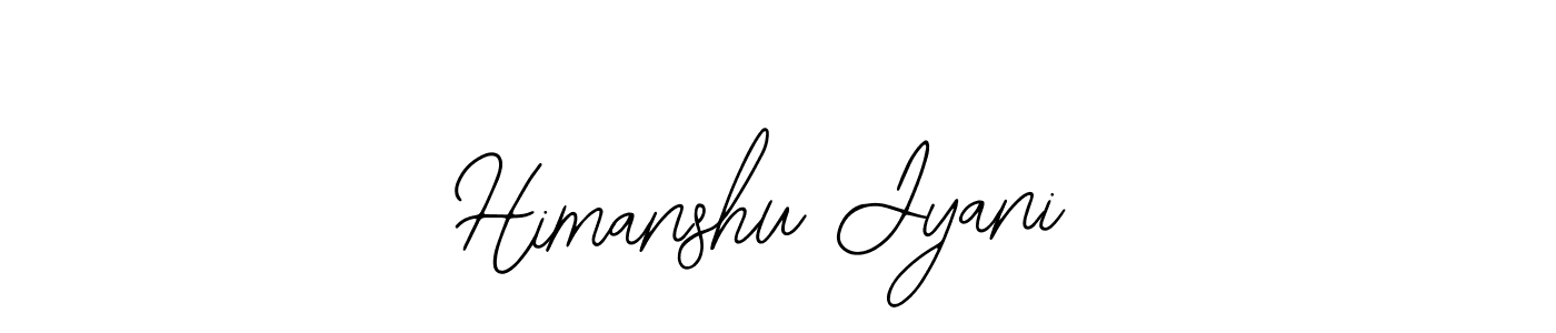 if you are searching for the best signature style for your name Himanshu Jyani. so please give up your signature search. here we have designed multiple signature styles  using Bearetta-2O07w. Himanshu Jyani signature style 12 images and pictures png
