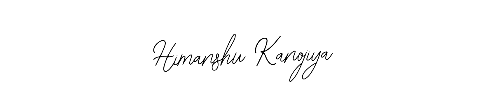 How to make Himanshu Kanojiya signature? Bearetta-2O07w is a professional autograph style. Create handwritten signature for Himanshu Kanojiya name. Himanshu Kanojiya signature style 12 images and pictures png