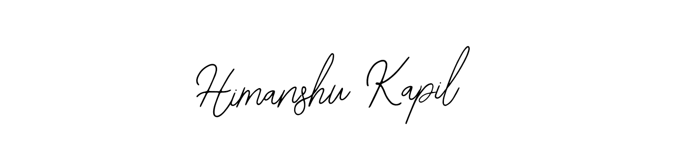 You can use this online signature creator to create a handwritten signature for the name Himanshu Kapil. This is the best online autograph maker. Himanshu Kapil signature style 12 images and pictures png