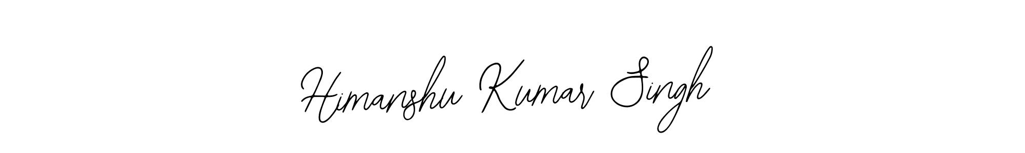 The best way (Bearetta-2O07w) to make a short signature is to pick only two or three words in your name. The name Himanshu Kumar Singh include a total of six letters. For converting this name. Himanshu Kumar Singh signature style 12 images and pictures png
