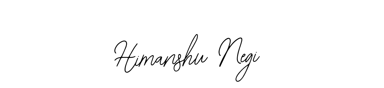 Use a signature maker to create a handwritten signature online. With this signature software, you can design (Bearetta-2O07w) your own signature for name Himanshu Negi. Himanshu Negi signature style 12 images and pictures png