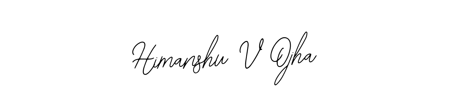 How to Draw Himanshu V Ojha signature style? Bearetta-2O07w is a latest design signature styles for name Himanshu V Ojha. Himanshu V Ojha signature style 12 images and pictures png