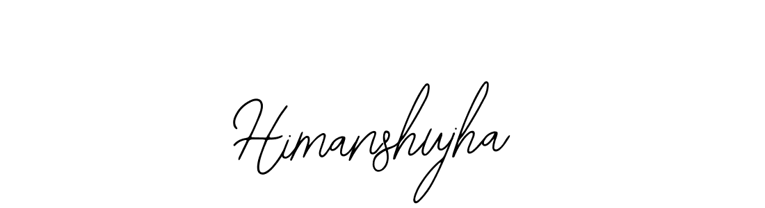 How to make Himanshujha signature? Bearetta-2O07w is a professional autograph style. Create handwritten signature for Himanshujha name. Himanshujha signature style 12 images and pictures png