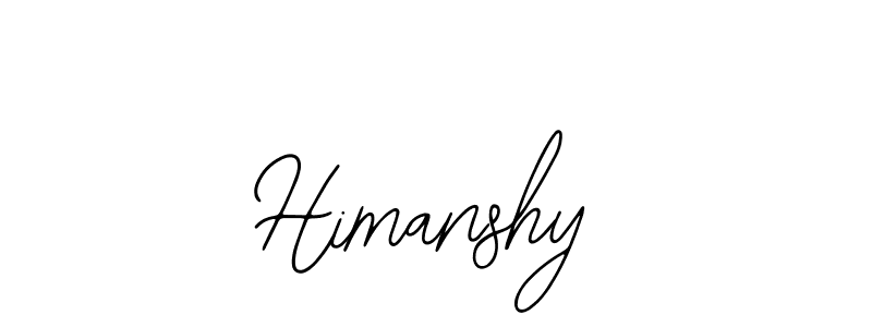 You should practise on your own different ways (Bearetta-2O07w) to write your name (Himanshy) in signature. don't let someone else do it for you. Himanshy signature style 12 images and pictures png