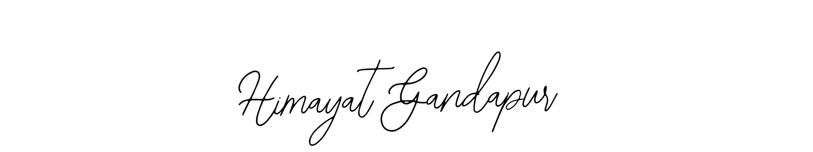 You should practise on your own different ways (Bearetta-2O07w) to write your name (Himayat Gandapur) in signature. don't let someone else do it for you. Himayat Gandapur signature style 12 images and pictures png