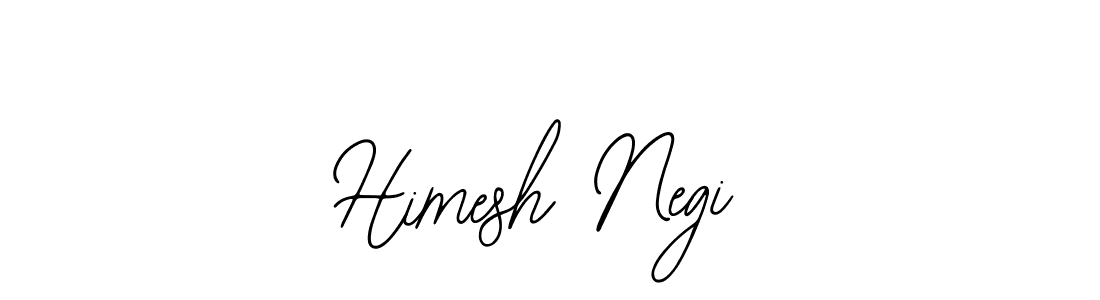 Make a beautiful signature design for name Himesh Negi. With this signature (Bearetta-2O07w) style, you can create a handwritten signature for free. Himesh Negi signature style 12 images and pictures png