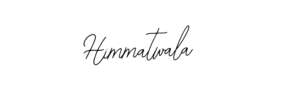 How to make Himmatwala name signature. Use Bearetta-2O07w style for creating short signs online. This is the latest handwritten sign. Himmatwala signature style 12 images and pictures png