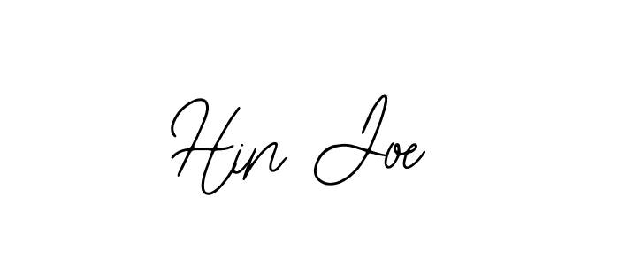 The best way (Bearetta-2O07w) to make a short signature is to pick only two or three words in your name. The name Hin Joe include a total of six letters. For converting this name. Hin Joe signature style 12 images and pictures png
