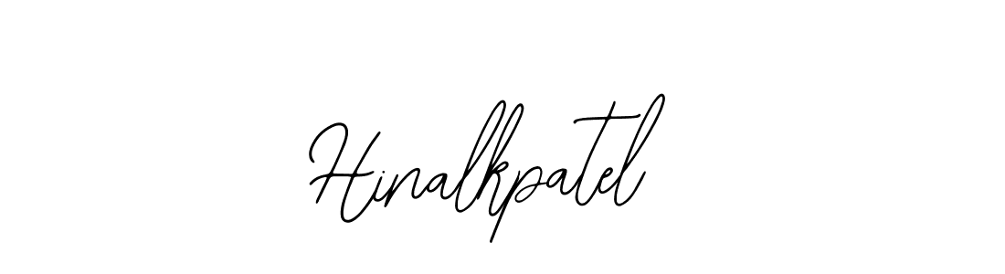 The best way (Bearetta-2O07w) to make a short signature is to pick only two or three words in your name. The name Hinalkpatel include a total of six letters. For converting this name. Hinalkpatel signature style 12 images and pictures png