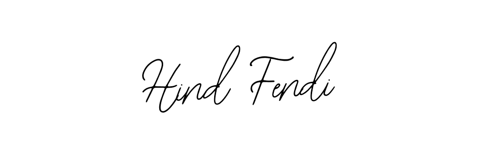 Design your own signature with our free online signature maker. With this signature software, you can create a handwritten (Bearetta-2O07w) signature for name Hind Fendi. Hind Fendi signature style 12 images and pictures png