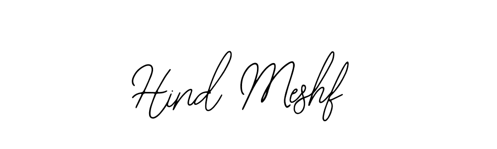 Also You can easily find your signature by using the search form. We will create Hind Meshf name handwritten signature images for you free of cost using Bearetta-2O07w sign style. Hind Meshf signature style 12 images and pictures png