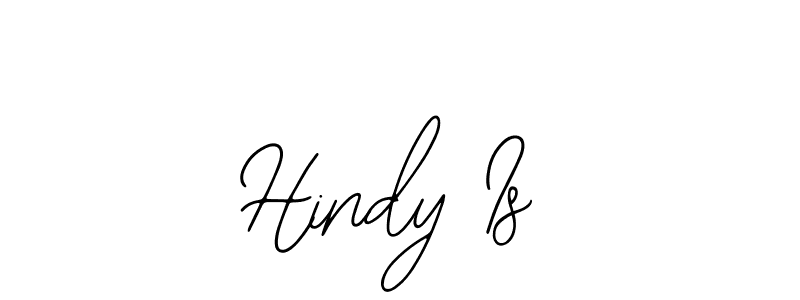 The best way (Bearetta-2O07w) to make a short signature is to pick only two or three words in your name. The name Hindy Is include a total of six letters. For converting this name. Hindy Is signature style 12 images and pictures png