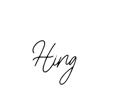 Create a beautiful signature design for name Hing. With this signature (Bearetta-2O07w) fonts, you can make a handwritten signature for free. Hing signature style 12 images and pictures png