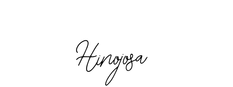 How to make Hinojosa signature? Bearetta-2O07w is a professional autograph style. Create handwritten signature for Hinojosa name. Hinojosa signature style 12 images and pictures png