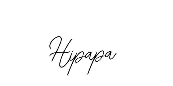 Similarly Bearetta-2O07w is the best handwritten signature design. Signature creator online .You can use it as an online autograph creator for name Hipapa. Hipapa signature style 12 images and pictures png
