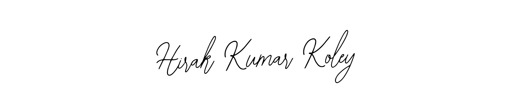 Also You can easily find your signature by using the search form. We will create Hirak Kumar Koley name handwritten signature images for you free of cost using Bearetta-2O07w sign style. Hirak Kumar Koley signature style 12 images and pictures png