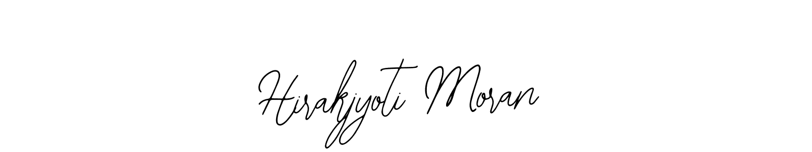 Design your own signature with our free online signature maker. With this signature software, you can create a handwritten (Bearetta-2O07w) signature for name Hirakjyoti Moran. Hirakjyoti Moran signature style 12 images and pictures png