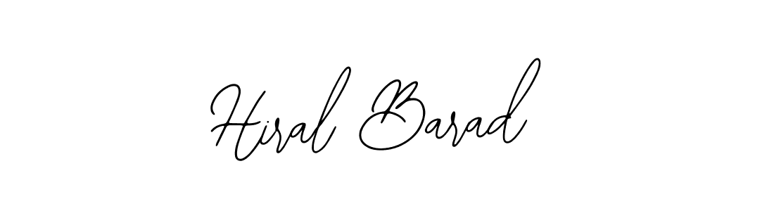 Make a beautiful signature design for name Hiral Barad. Use this online signature maker to create a handwritten signature for free. Hiral Barad signature style 12 images and pictures png